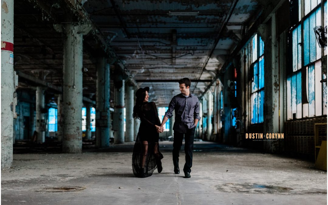 Lily & Jace // Electric Works Engagement Session