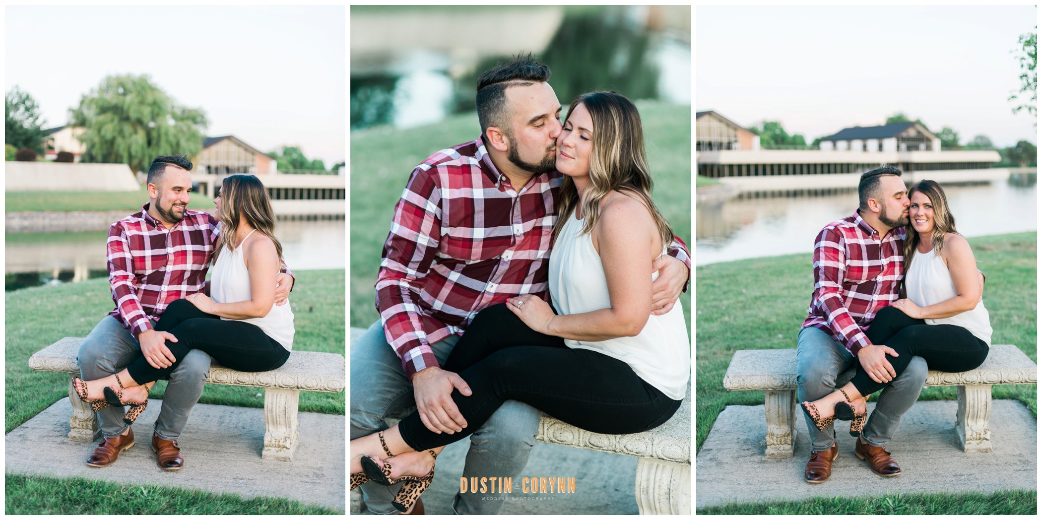 Couple during Concordia Seminary Engagement Session