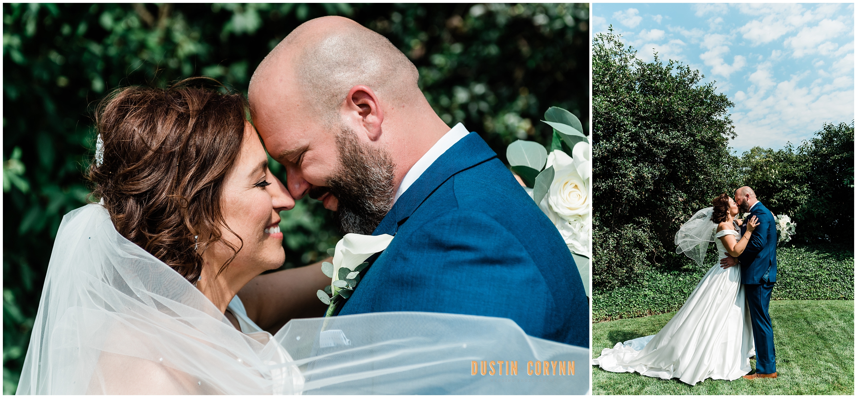 Wedding Day Portraits at Pine Valley Country Club Wedding