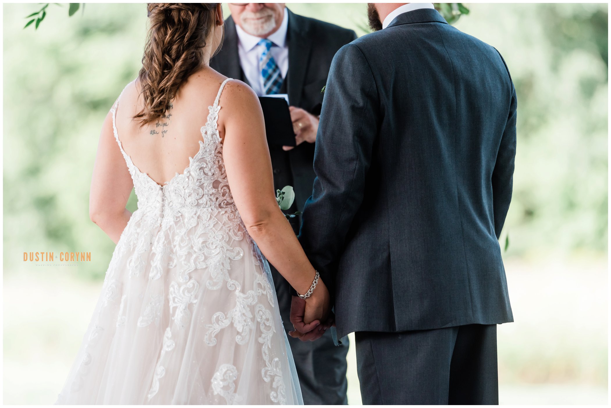 Holding Hands during Ceremony