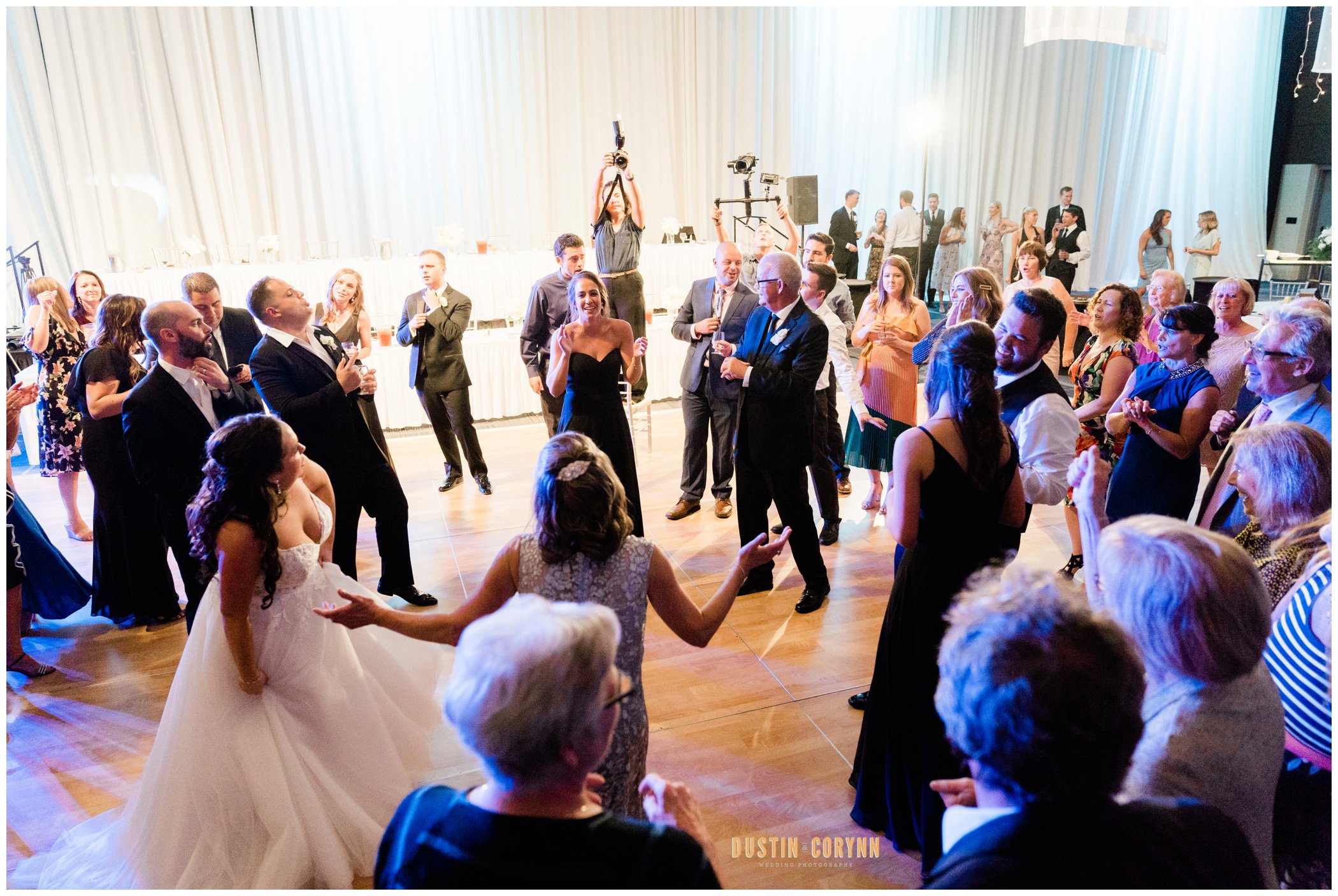 Dancing at Grand Wayne Center Wedding