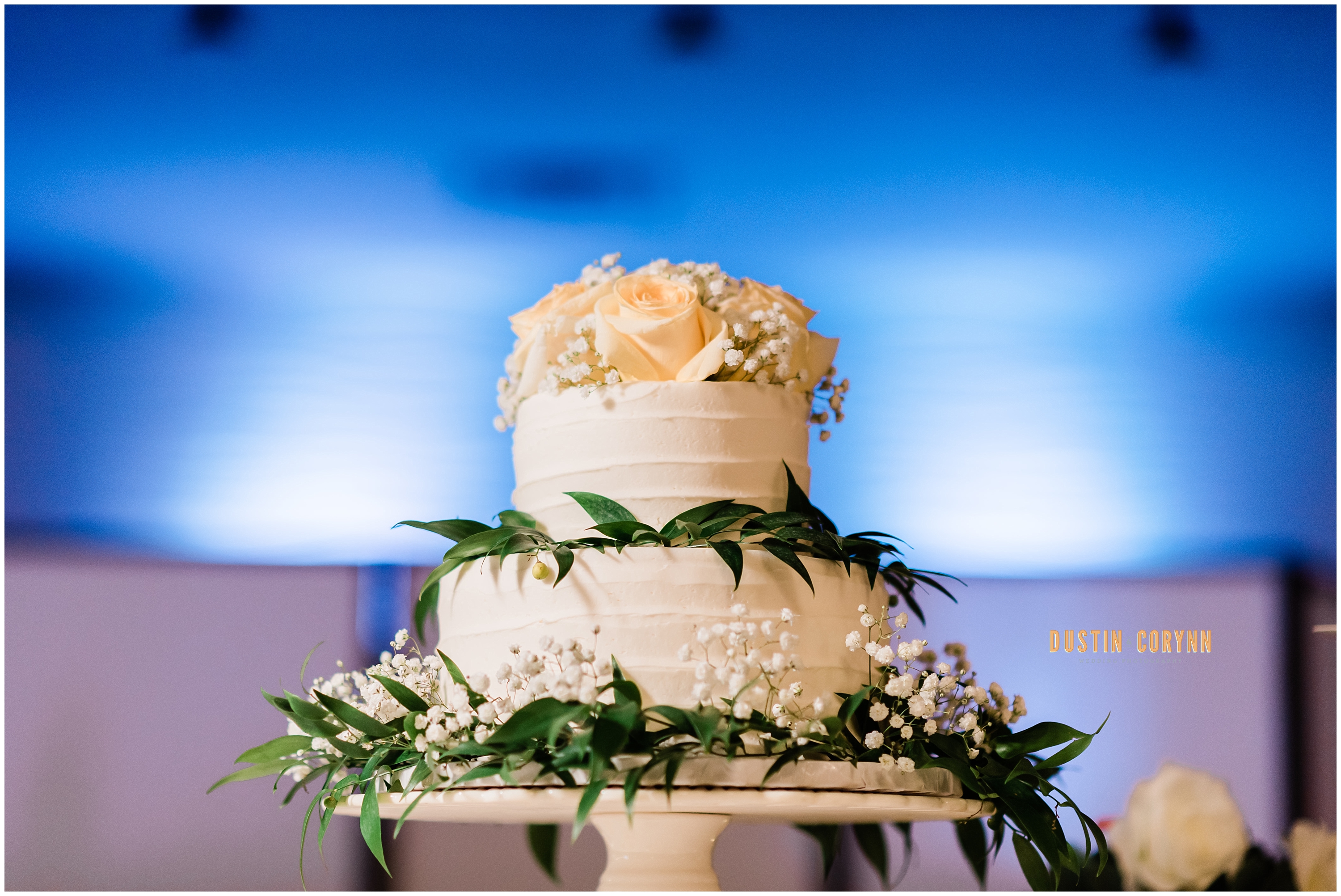Cake at Carmel Wedding