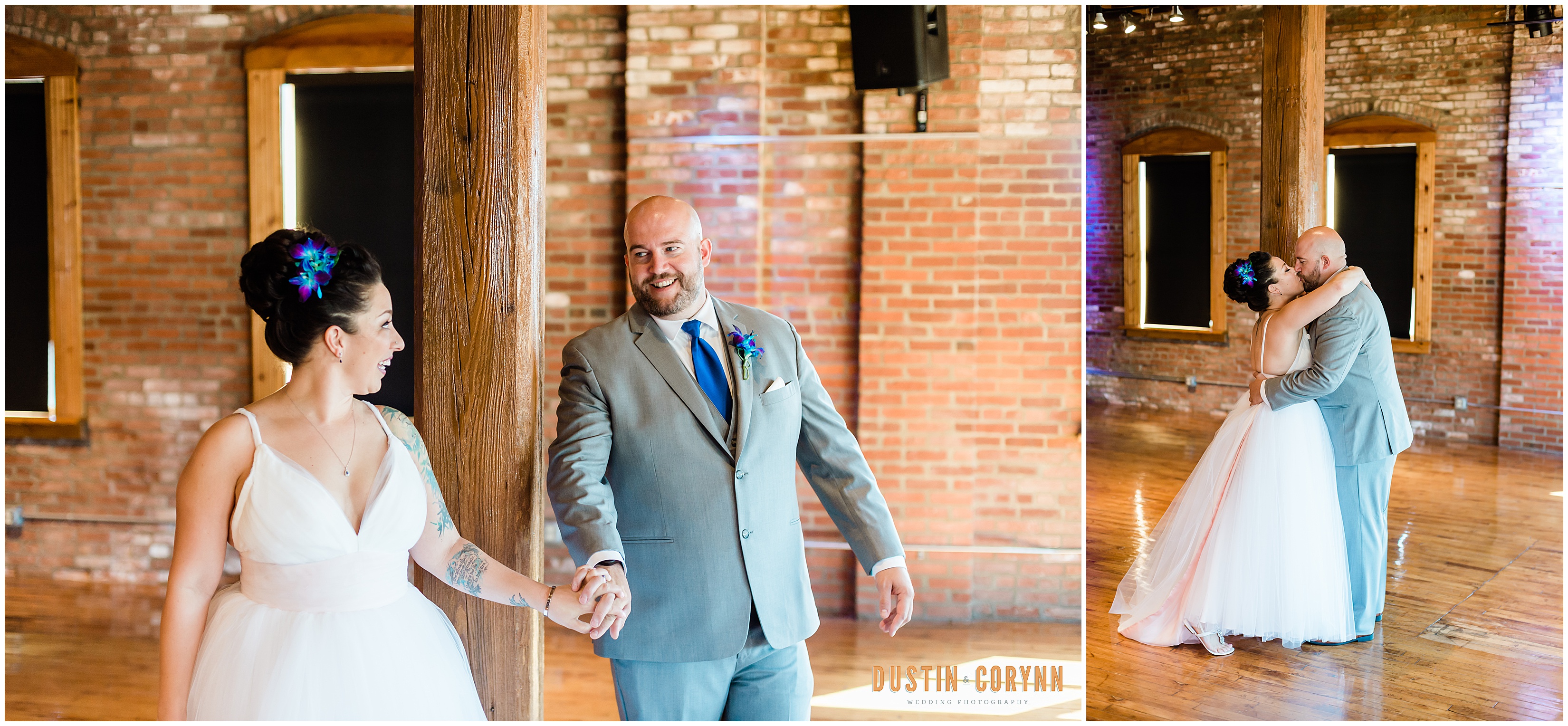 First Look at the Mavris Arts Center Wedding