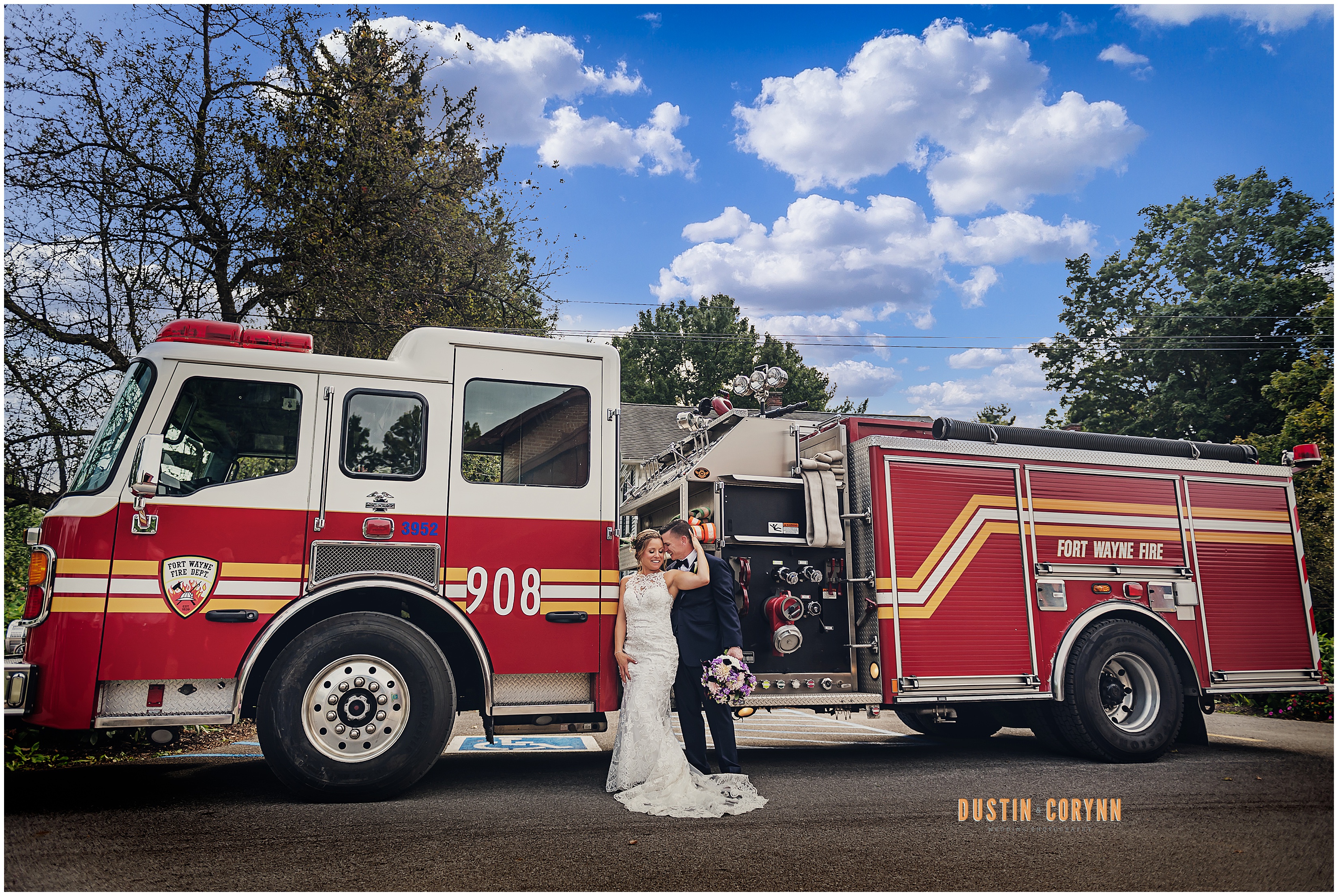 Portraits with Firetruck