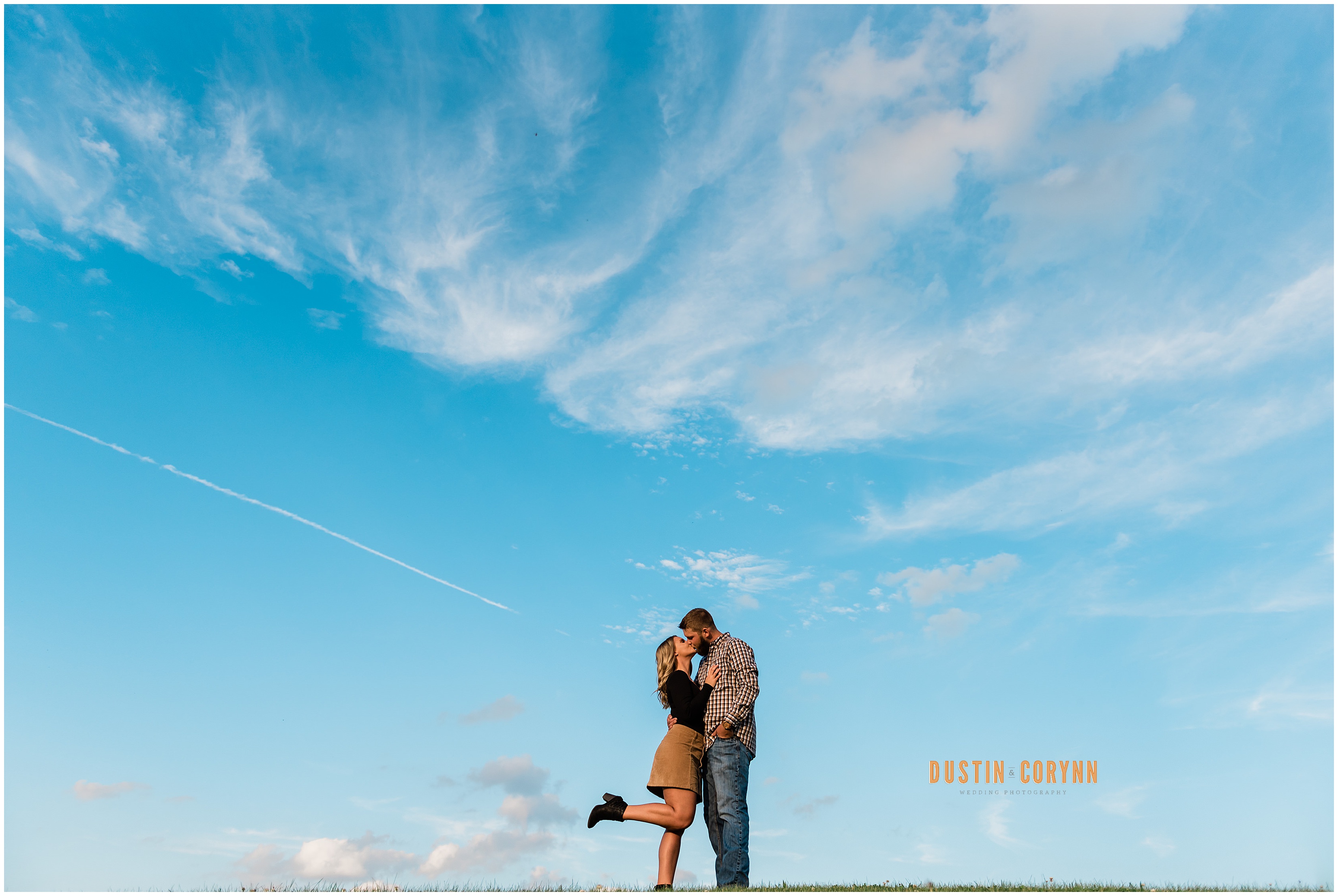 Couple with the Pretty Blue Sky