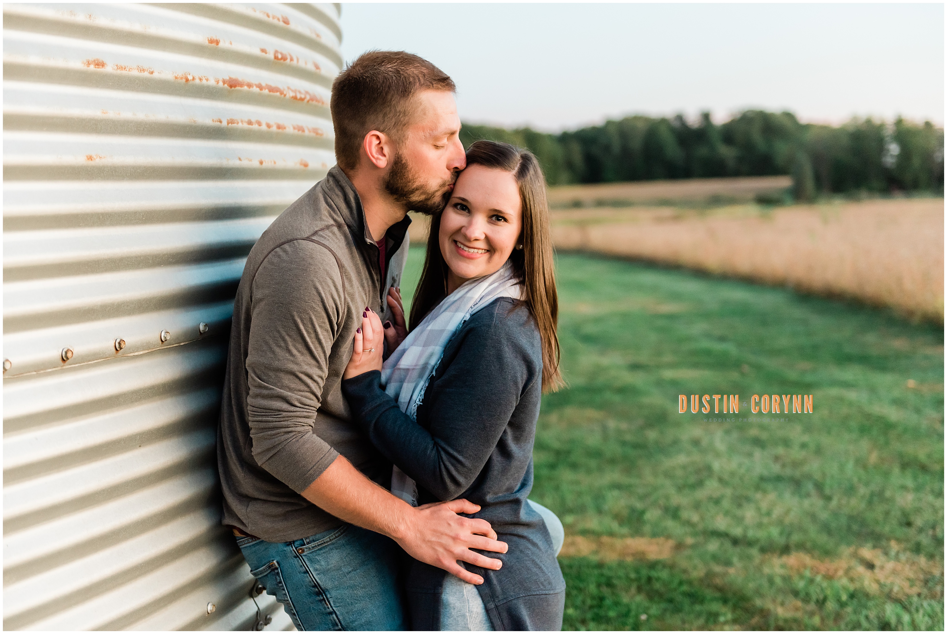 Couple by Silo at Home Engagement Session