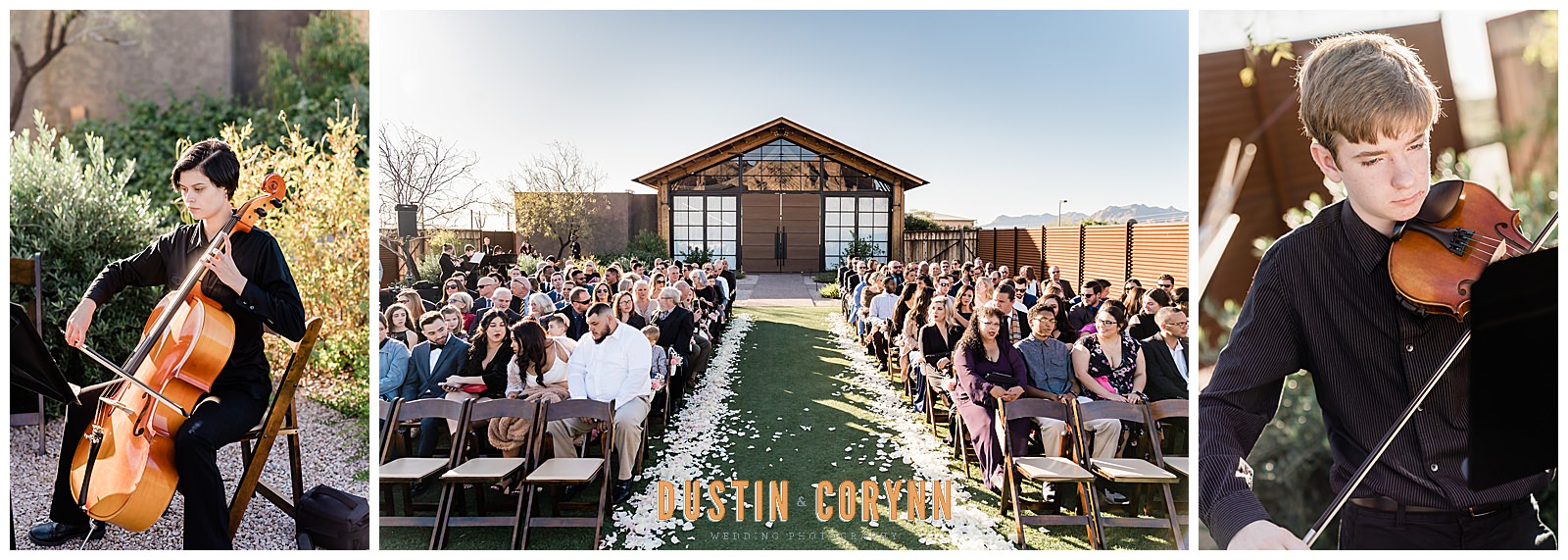Wedding Ceremony at Arizona Mountain Wedding