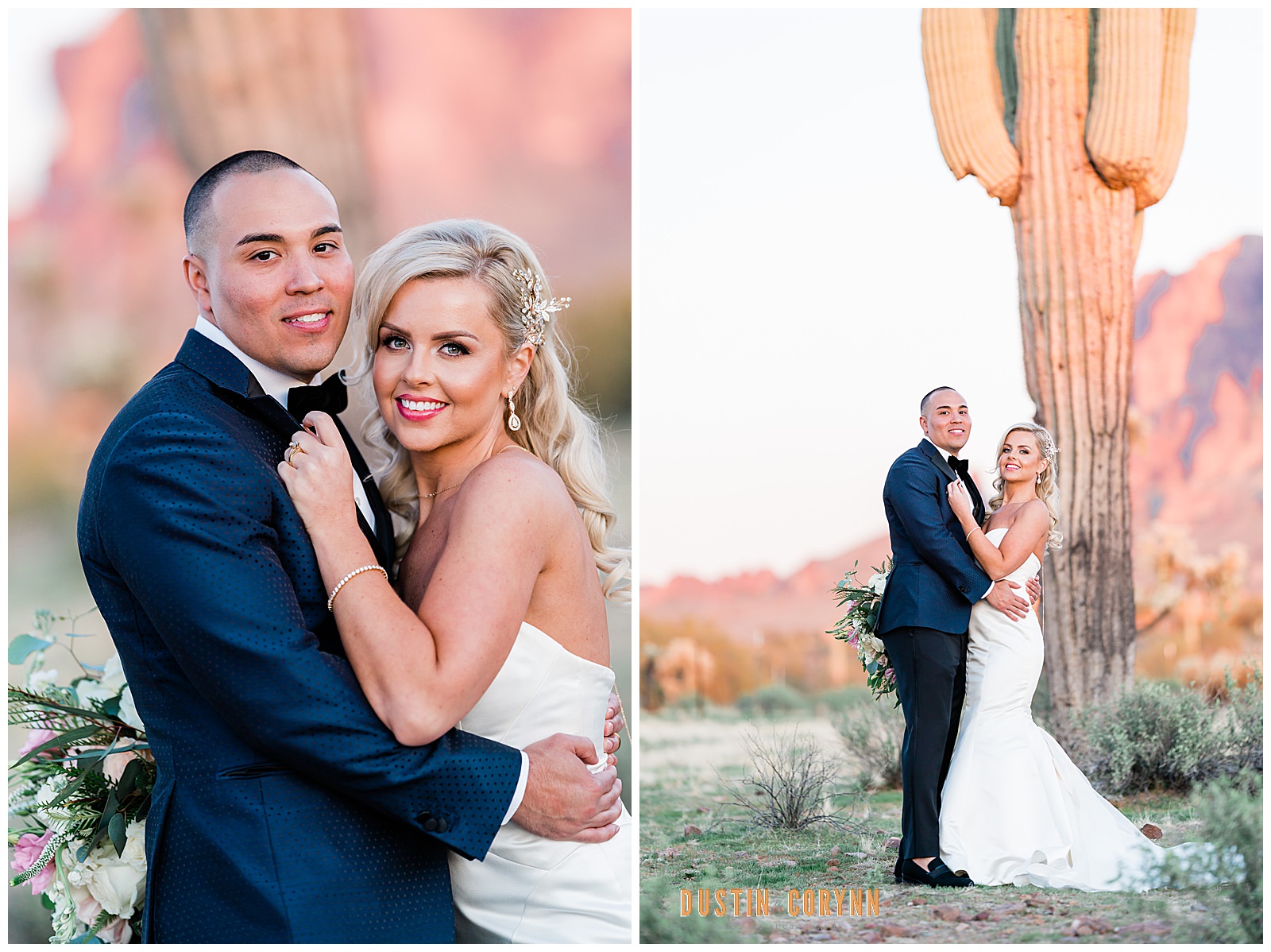 Portraits at Arizona Mountain Wedding