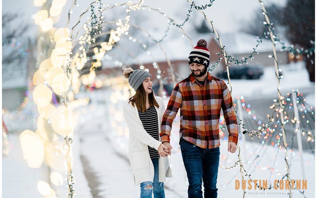Lily & Jace // Snowy Anniversary Photography