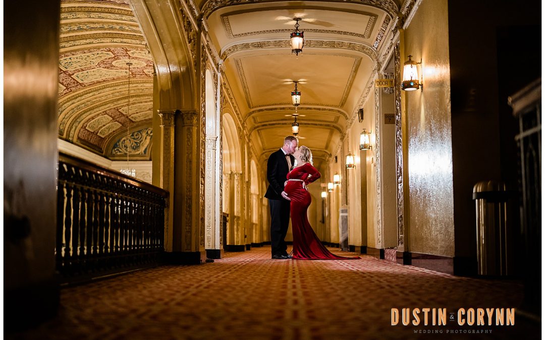 Embassy Theatre Maternity Session // Fort Wayne Indiana