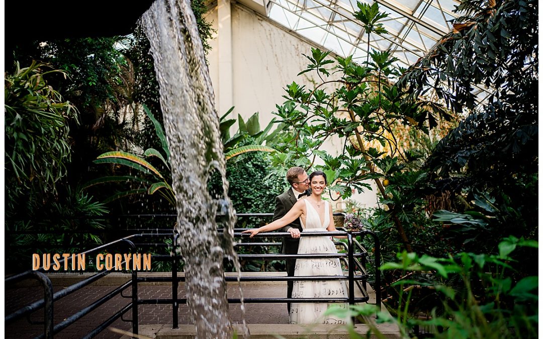 Stephanie & Jon // Botanical Conservatory Wedding